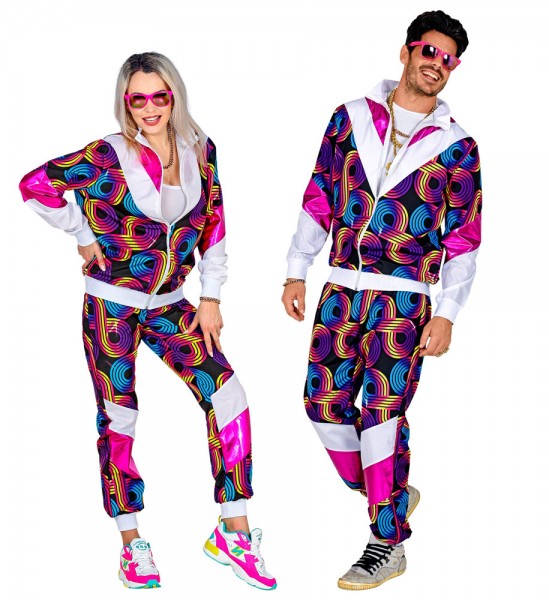 Crazy 80er Jahre Trainingsanzug unisex