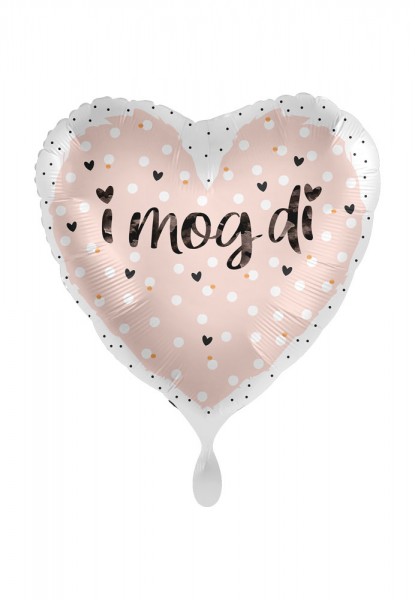 I mog di Herz Folienballon 43cm