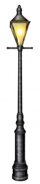 Deko Straßenlaterne 183cm