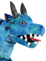 Blauer Drachenreiter Kinderkostüm