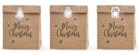 3 Christmas Eve Geschenktüten 25 x 27cm