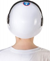 Weißer Astronautenhelm für Kinder