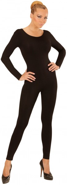 Langärmeliger Bodysuit für Damen schwarz