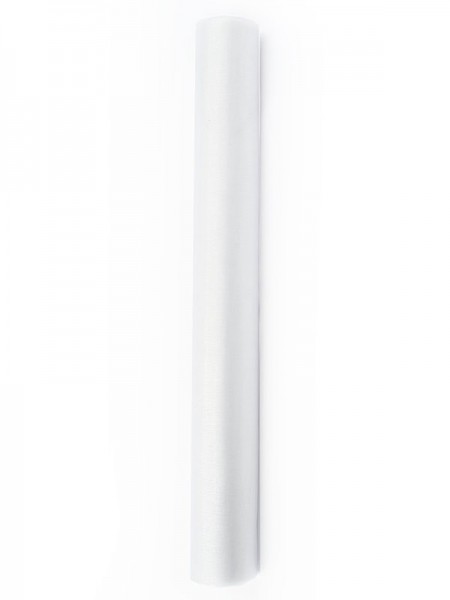 Organza Tischläufer in Weiß 36cm x 9m 2