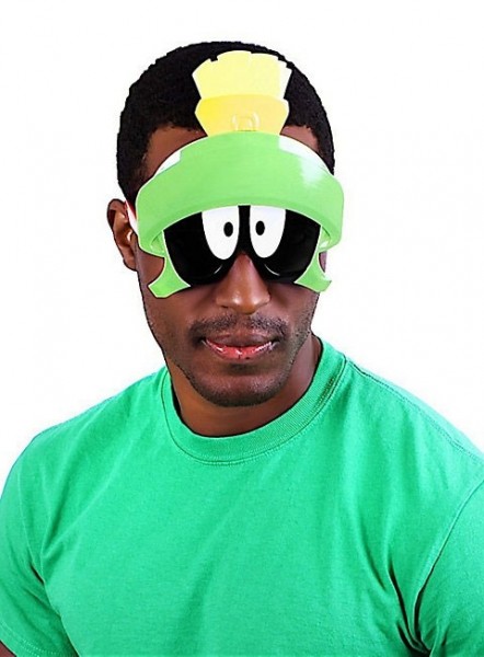 Alien Partybrille Grün