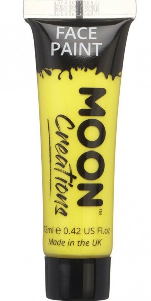 Face Paint Schminke in Gelb 12ml