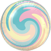 Vorschau: 3D Candy washed Folienballon 56cm