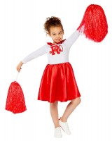 Förhandsgranskning: Deluxe cheerleader barndräkt Sandy