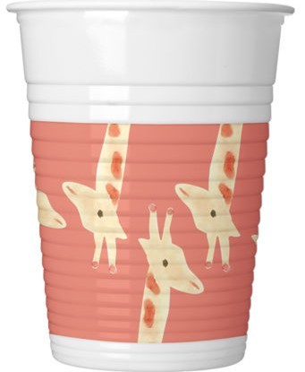 8 Happy Safari Becher 200ml
