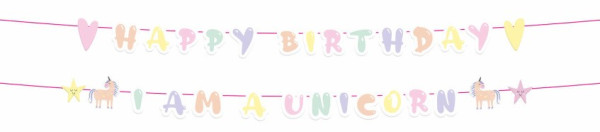 Glady Unicorn Geburtstags Girlande