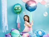 Vorschau: 6 Mermaid Princess Partyhüte 18cm