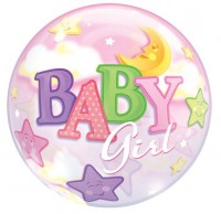 Orbz Folienballon Baby Girl