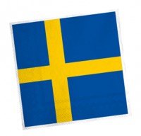 20 Schweden Servietten Lund 33cm