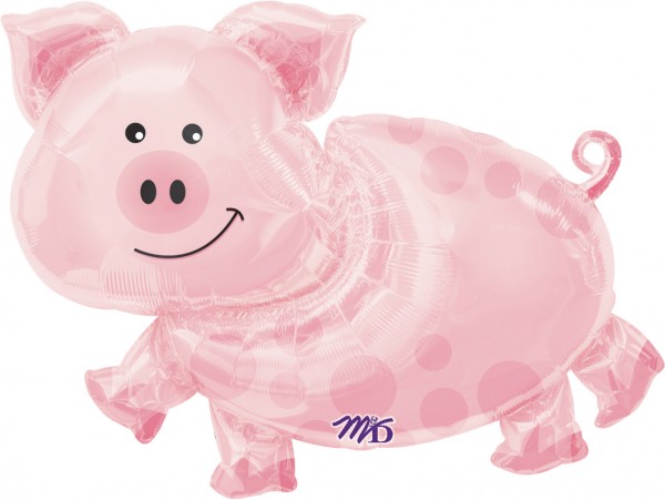 Folienballon Piggy