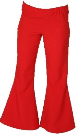 Rote Schlaghose Für Damen
