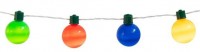 Bunte LED Garten Lichterkette 1,4m