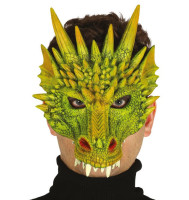 Drachen Halbmaske für Erwachsene