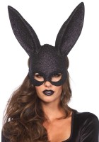 Glitzer Hasenmaske