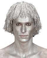 Silberne Make-Up Creme Für Körper Und Gesicht