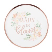 8 Little Darling Pappteller 24,5cm