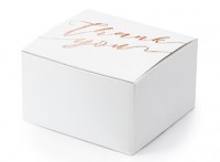 10 Thank you Geschenkboxen roségold