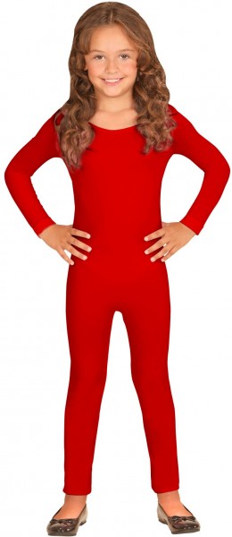 Langärmeliger Kinderbodysuit Rot 3