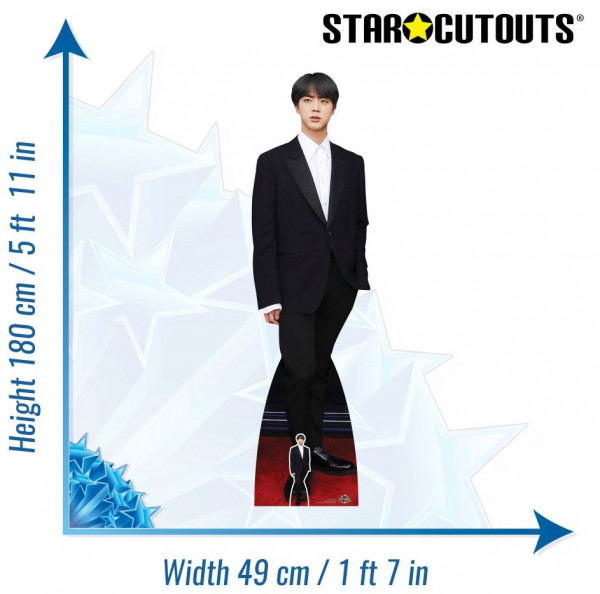BTS Jin Pappaufsteller 1,80m 3