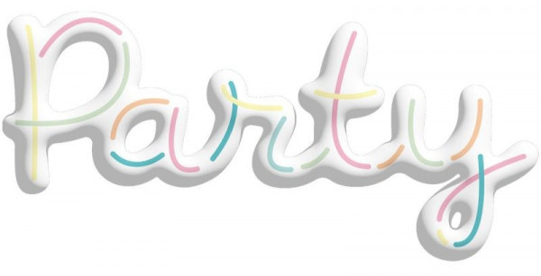 3D Candy washed Folienballon 56cm 3