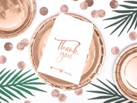 Vorschau: 6 Thank you Geschenktüten roségold