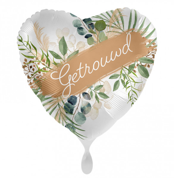 Natural Wedding Folienballon NL 43cm