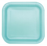 14 Pappteller Vera mint 23cm