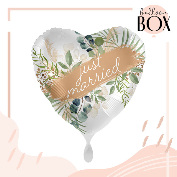 Balloha Geschenkbox DIY Wedding Natural Frame XL