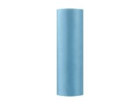 Satin Stoff Eloise azurblau 9m x 16cm