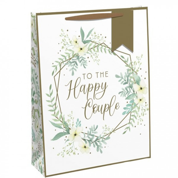 Botanical Wedding Geschenktüte 33cm