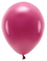 10 Eco Pastell Ballons brombeere 26cm