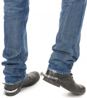 Cowboy Sporen Rädchen-Look