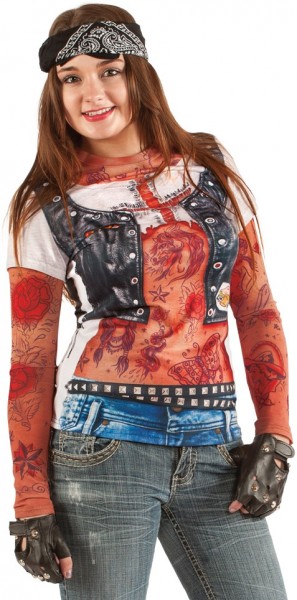 Biker Girl 3D Shirt
