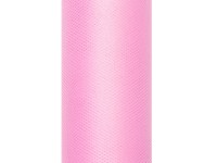 Tüll Stoff Luna hellrosa 9m x 15cm