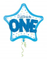 Sternballon fun to be one in Blau