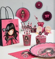 8 Santoro Gorjuss Ladybird Pappteller 23cm