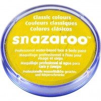 Gelbe Faschingsschminke Snazaroo 18ml