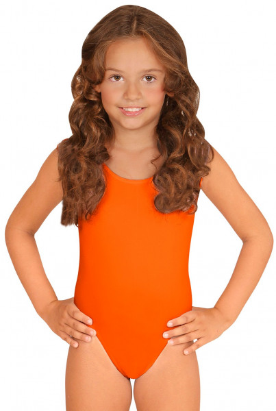 Ärmelloser Kinderbody Orange