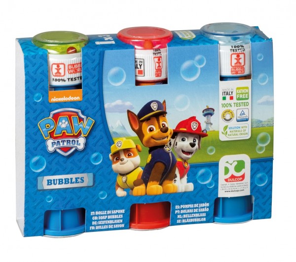 3 Paw Patrol Seifenblasen 60ml