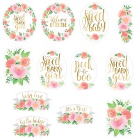 12 Sweet Baby Girl Wandbilder