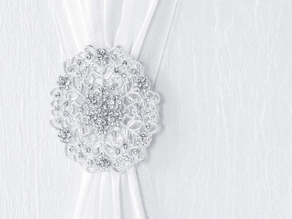 Gästebuch mit Ornament Rosette 20,5cm 2