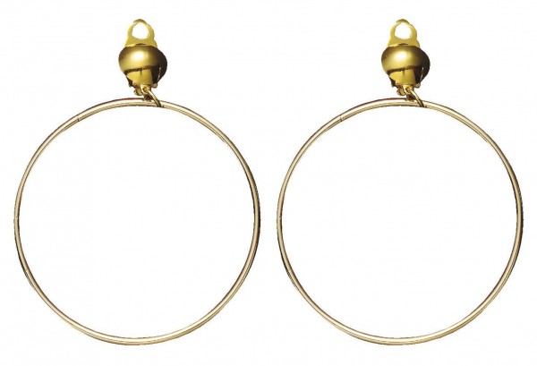 Orientalische Creolen Ohrringe Gold
