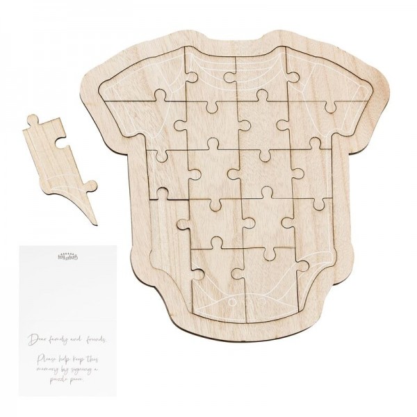 Botanical Babyparty Gästebuch