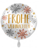 Weihnachts-Folienballon Snowflakes 71cm
