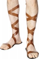 Braune Römer Sandalen