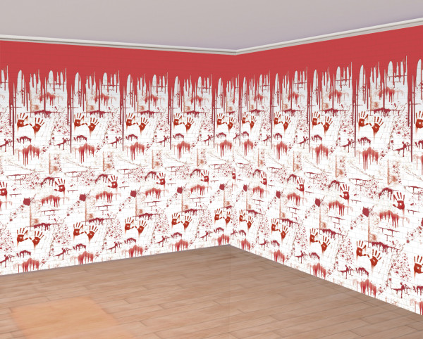 Bloody Party Wandkulisse 6 x 1,2m